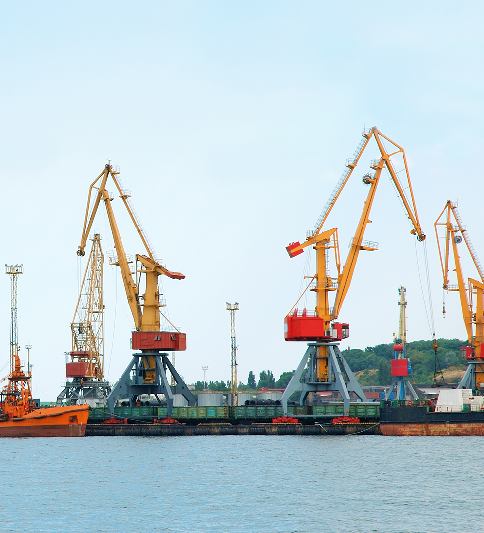 Ocean freight import containers